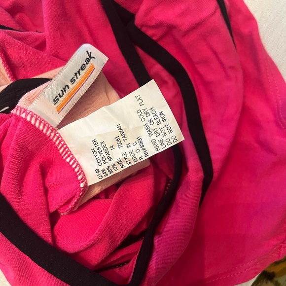 Hot Pink Vintage Sz14 Newport Bathing Suit - Picture 5 of 5